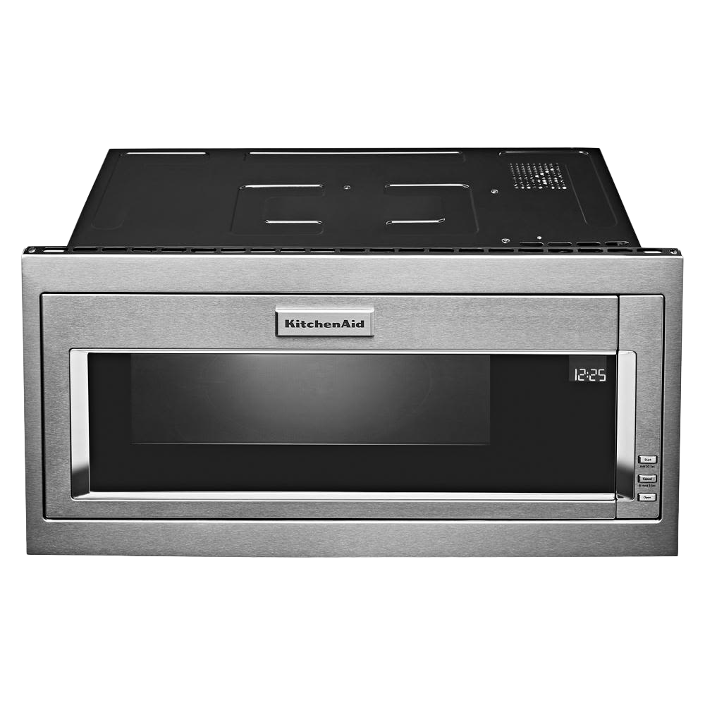 1000 Watt Built-In Low Profile Microwave with Slim Trim Kit