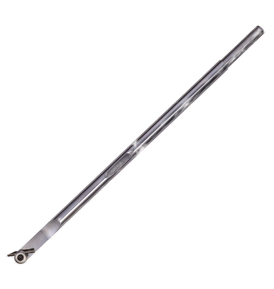 Long steel hollowing tool with multi-tip design ideal for detailed woodturning and home improvement tasks