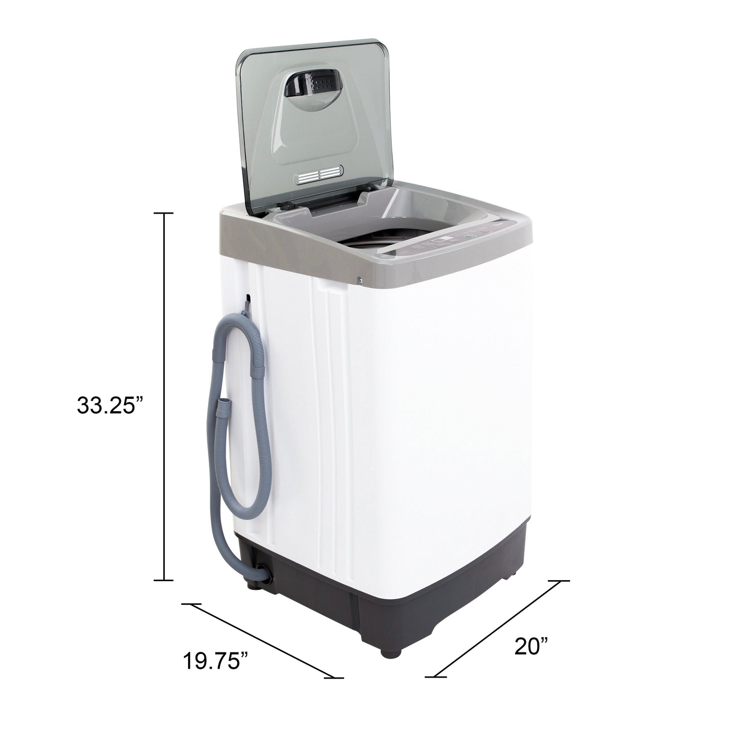 Avanti 1.38 cu. ft. Compact Washer Machine - White