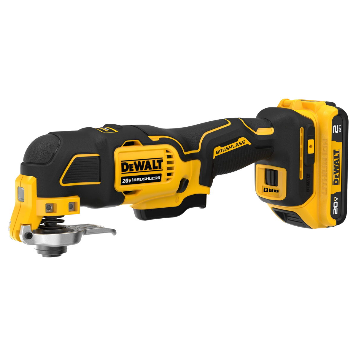 DEWALT 20V MAX* XR® Brushless Cordless 3-Speed Oscillating Multi-Tool Kit
