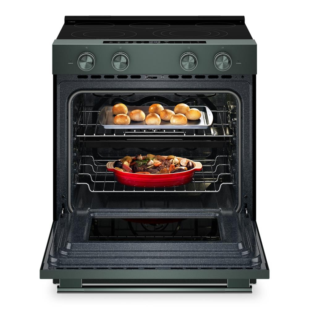 5.3 Cu. Ft. Smart Slide-in Electric Range with Two Even-Heat™ Hyper Elements and Convection Cooking Modes