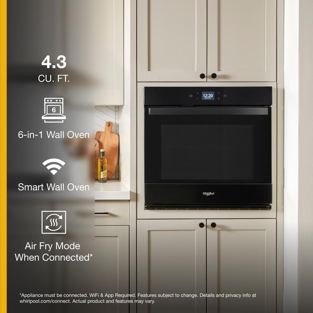 4.3 Cu. Ft. Single Wall Oven with Air Fry When Connected