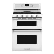 30-Inch 5 Burner Gas Double Oven Convection Range
