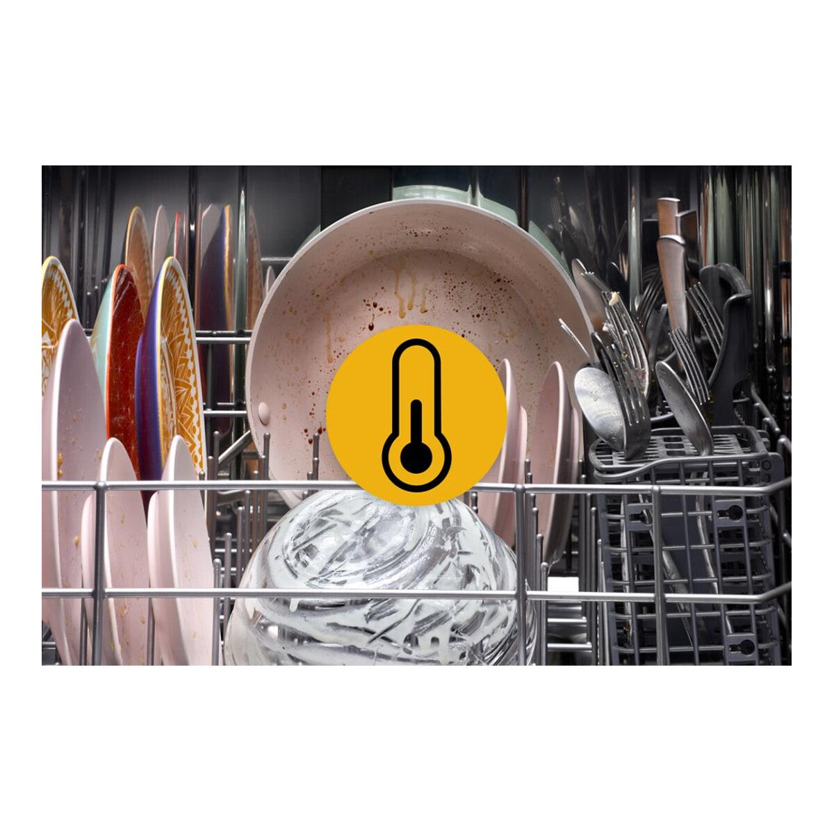 24” Stainless Steel Dishwasher with AI Intelligent Wash - 47 dBA