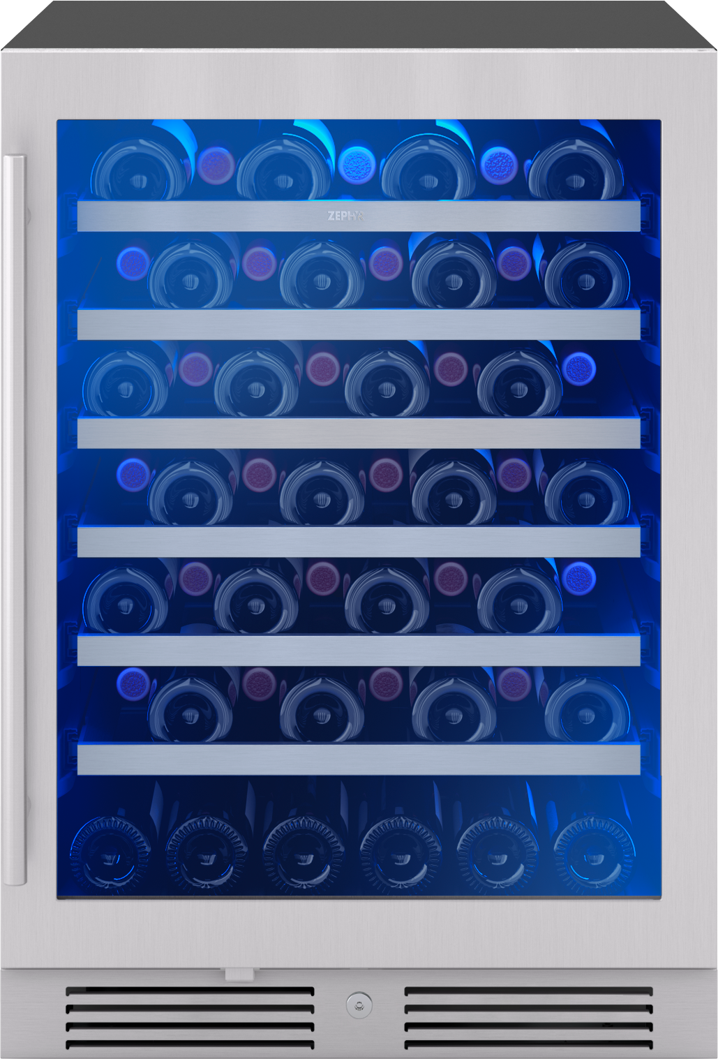 Presrv Wine Cooler, 24in UC, SS+Gls, Rvs Door, 1Z