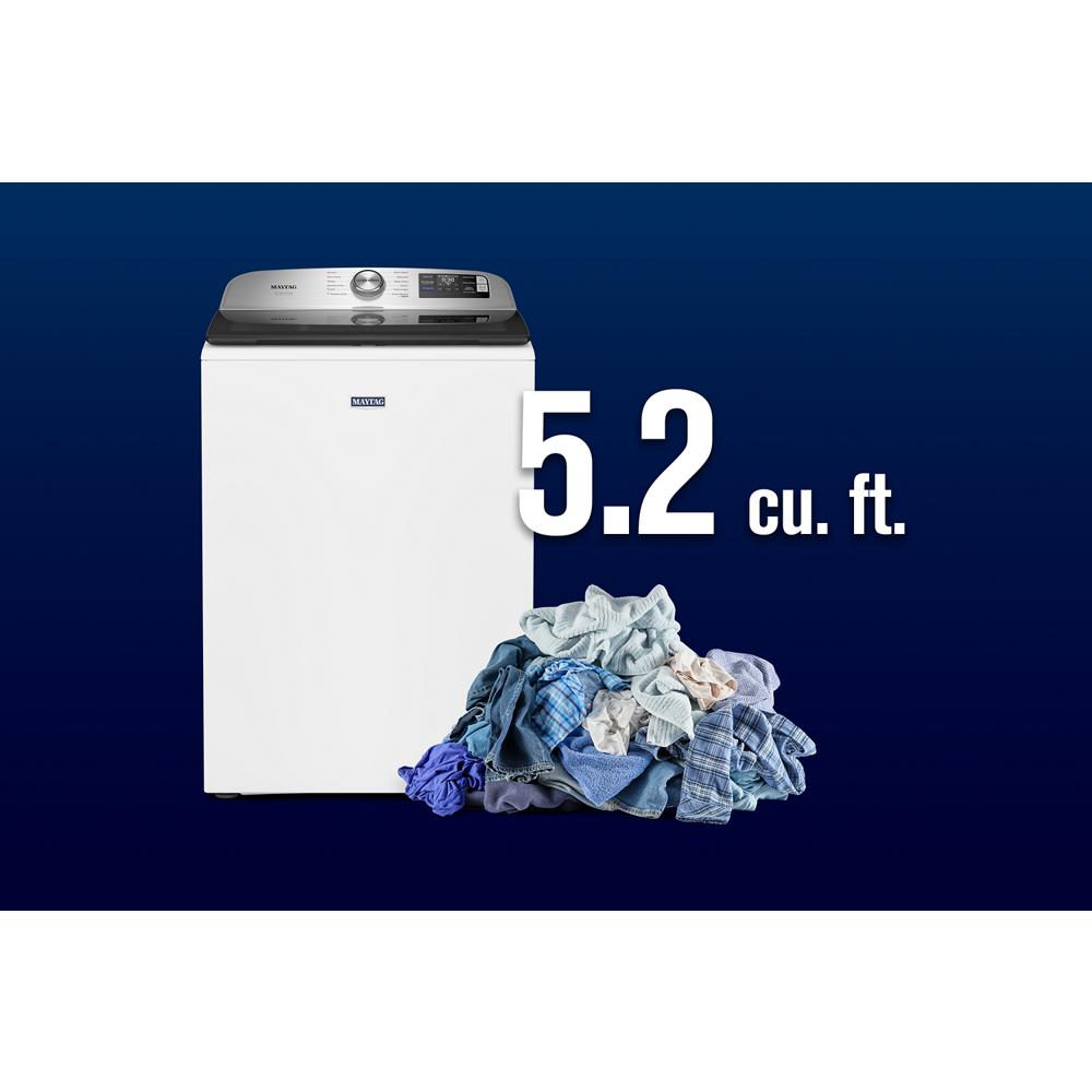5.2 Cu. Ft. Pet Pro Top Load Agitator Washer with Extra Power and Sanitize Cycle with Oxi