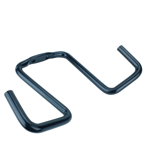 Black metal belt guide component designed for John Deere automotive parts and mechanic tools collection under $50