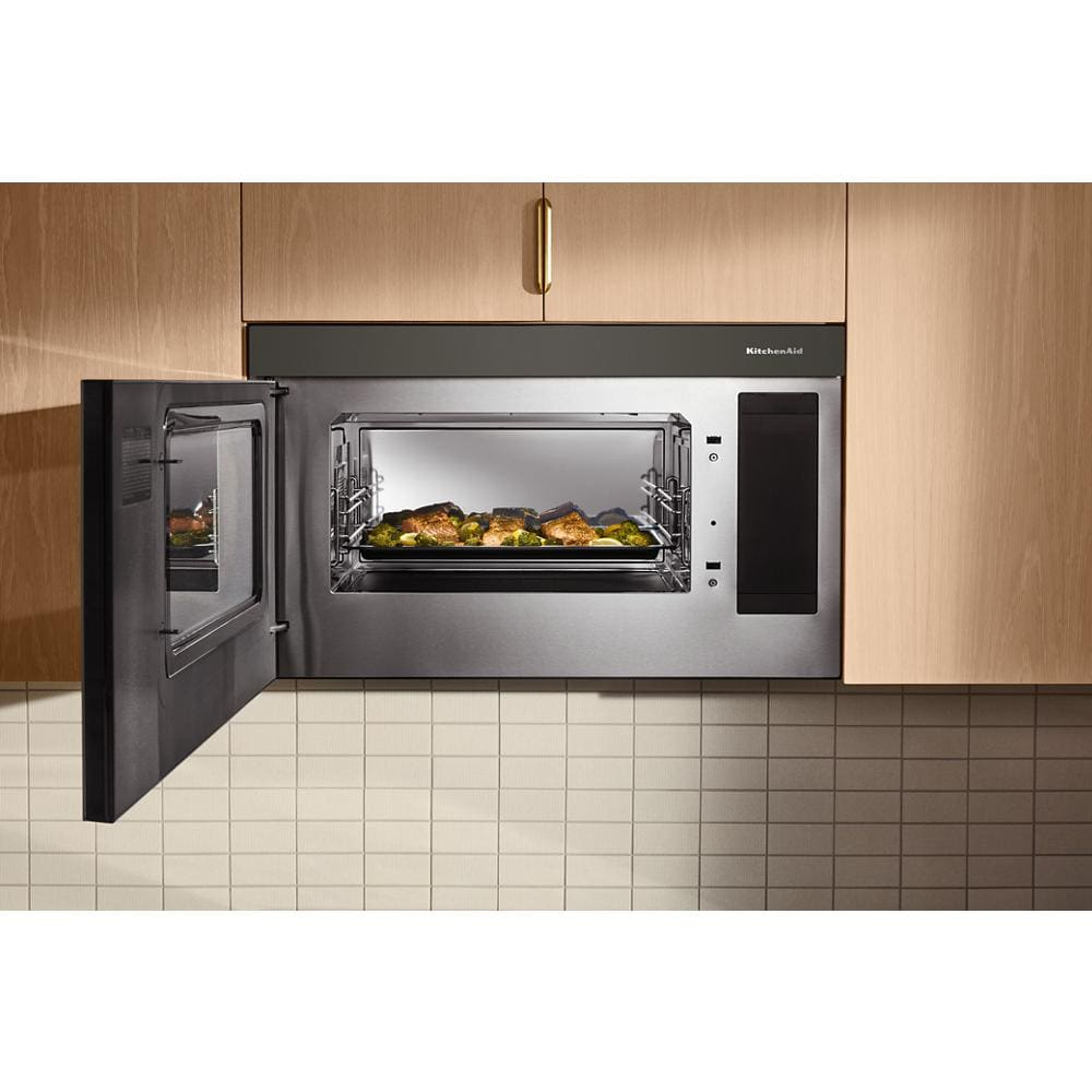 Multifunction Over-the-Range Microwave Oven with Flush Built-In Design