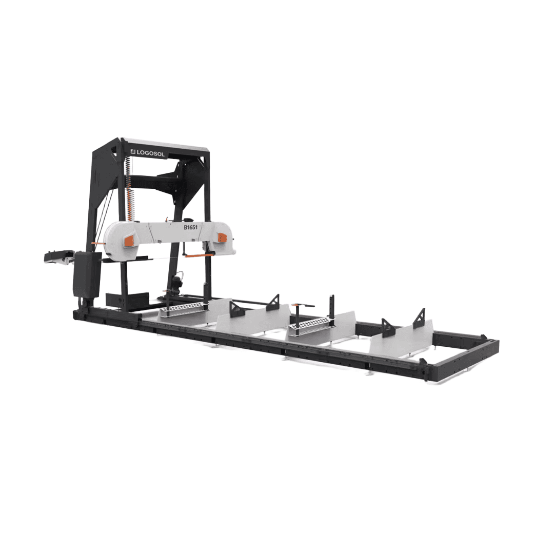LOGOSOL B1651 Band Sawmill with 27HP Gasoline Engine