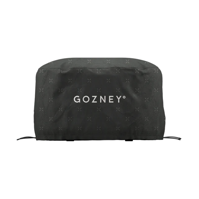 Black weather-resistant protective cover for outdoor ovens in grill accessories and outdoor living collections