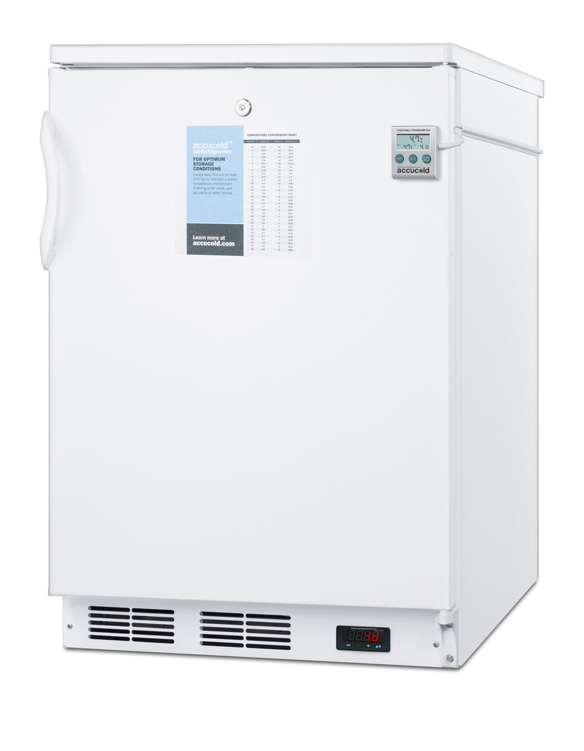 24" Wide All-Refrigerator, ADA Compliant