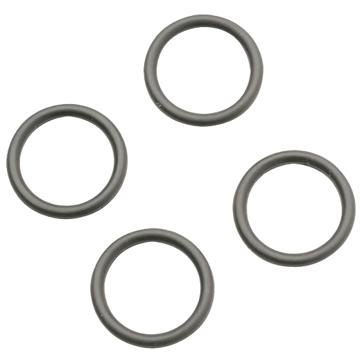 Do it Best 5/16 x 7/16 x 1/16 Inch Black Rubber O-Rings 4-Count
