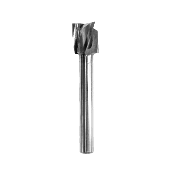 16mm clearing router bit with spiral flutes for efficient material removal in power tool accessories and home improvement collections