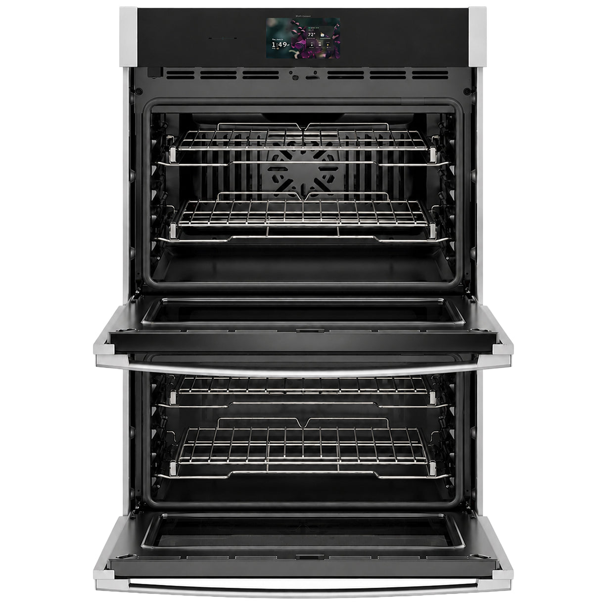 GE Profile™ 30" Smart Built-In Convection Double Wall Oven with No Preheat Air Fry and Precision Cooking