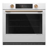 30-inch Smart Electric Single Wall Oven with Assisted Cooking Modes - Porcelain White