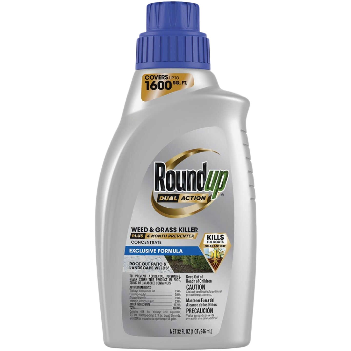 Bottle of Roundup weed and grass killer concentrate for lawn care and garden use under $50 collection