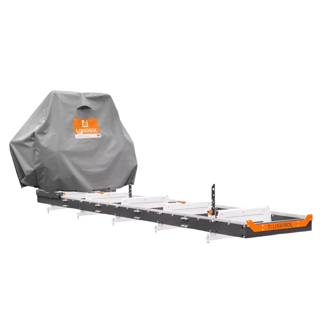 Durable gray PVC protective cover for band sawmill in LOGOSOL Chain Sawmill Accessories and Tool Accessories collections