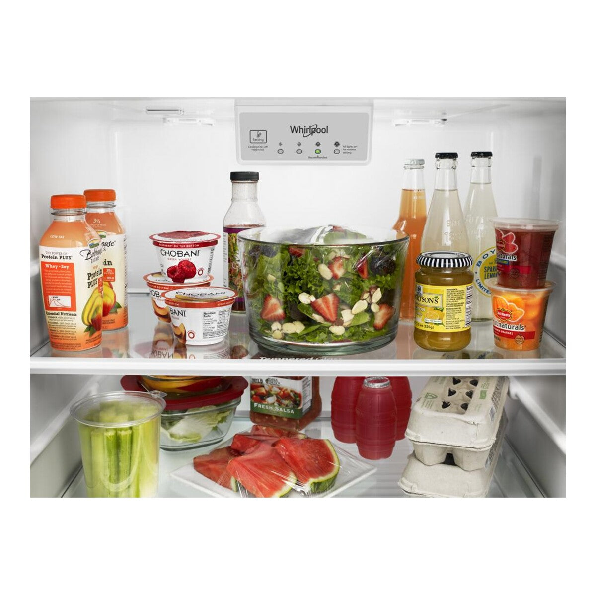 28-inch Wide Refrigerator Compatible With The EZ Connect Icemaker Kit – 18 Cu. Ft.
