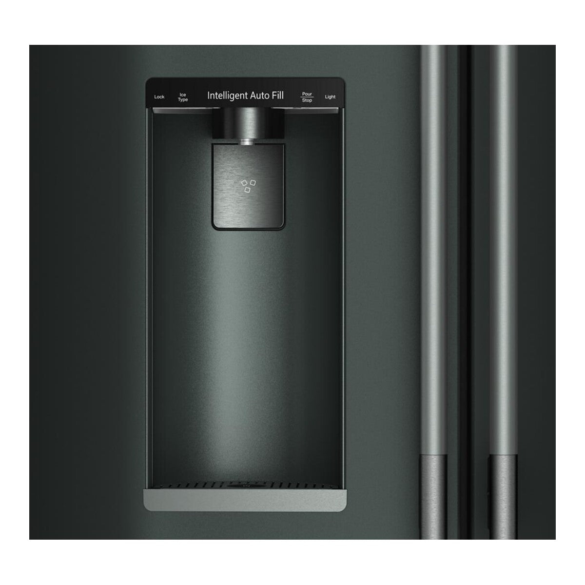 23 Cu. Ft. 36-Inch Counter-Depth French Door Refrigerator with Intelligent Auto Fill in Juniper