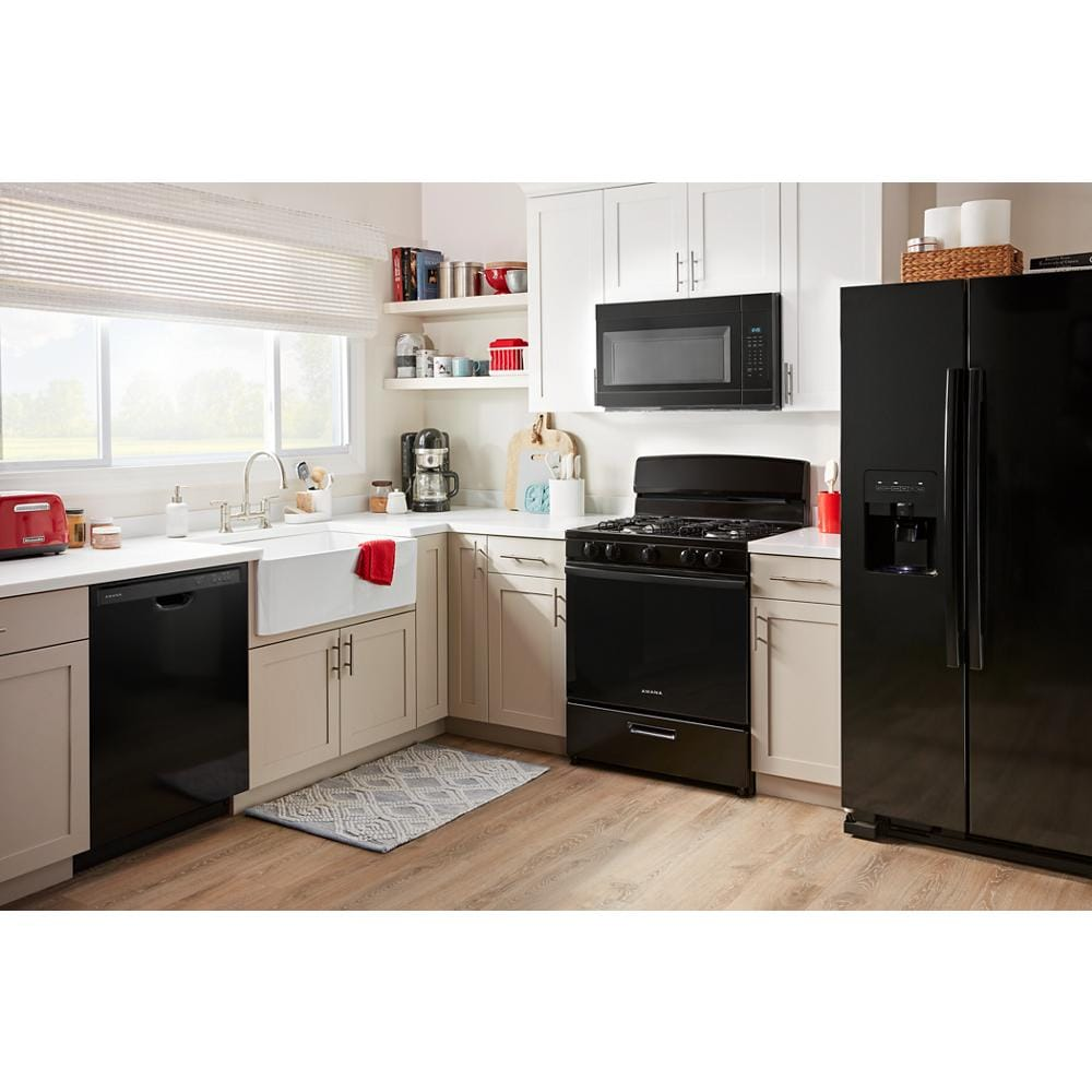 36-inch Wide Side-by-Side Refrigerator with Dual Pad External Ice and Water Dispenser - 25 Cu. Ft.