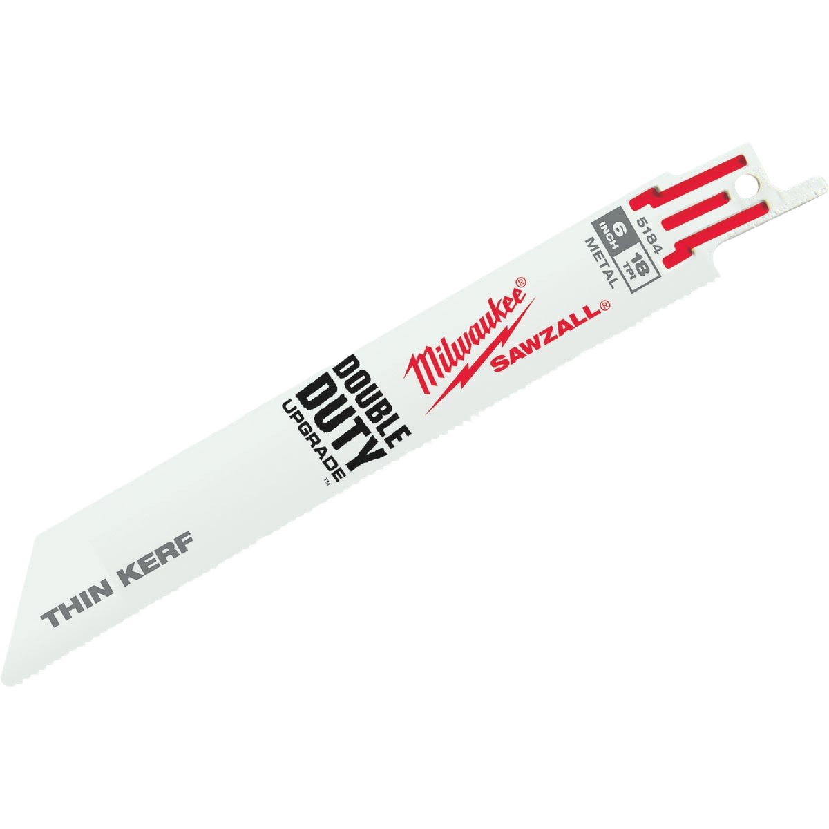 Milwaukee double duty metal cutting saw blade with thin kerf design for power tool and woodworking accessories