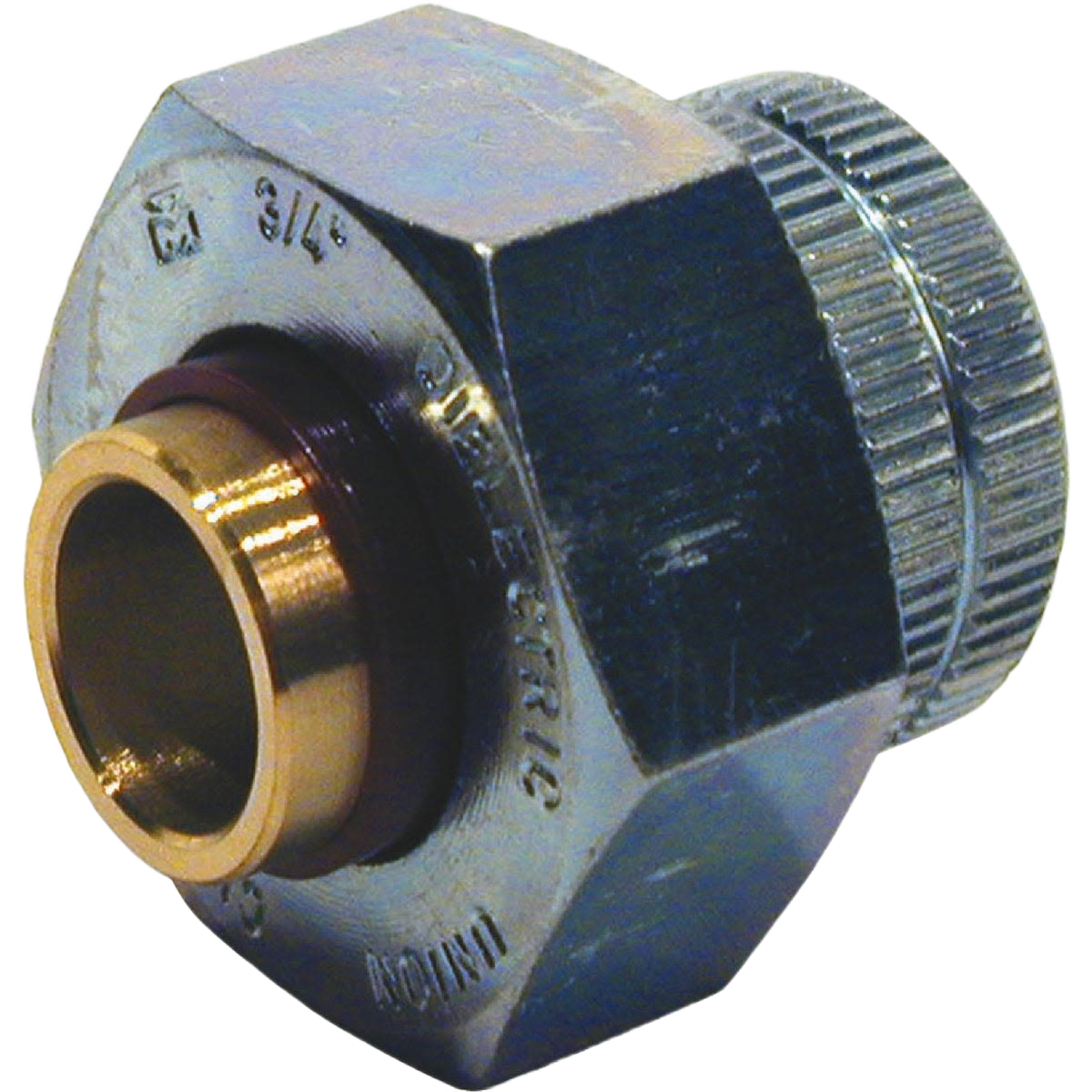 Galvanized dielectric union fitting with copper connection for plumbing and galvanized pipe systems under $50 collections