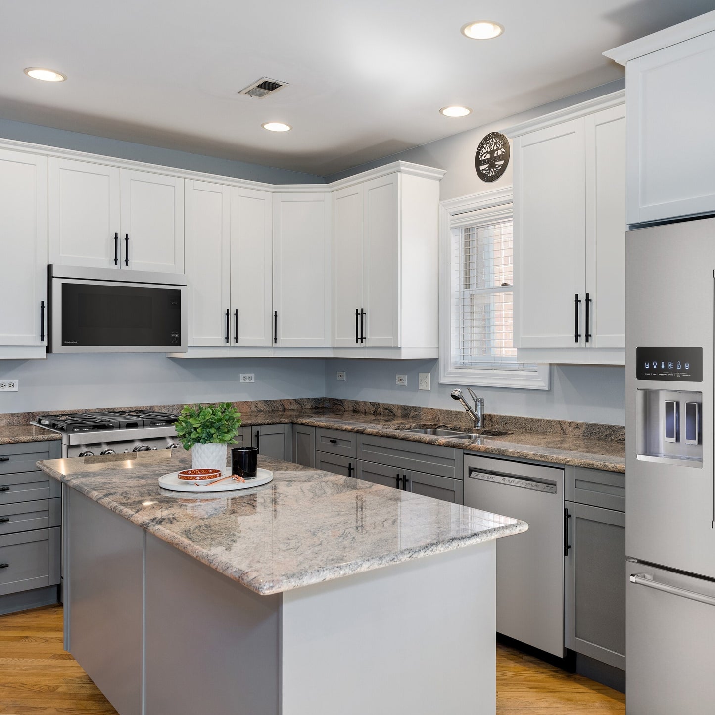 Over-The-Range Microwave with Flush Built-In Design