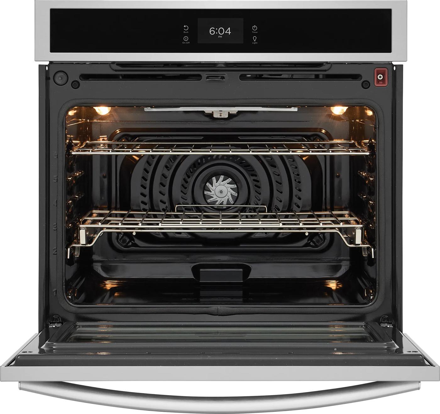 30" Single Electric Wall Oven with Stone-Baked Pizza