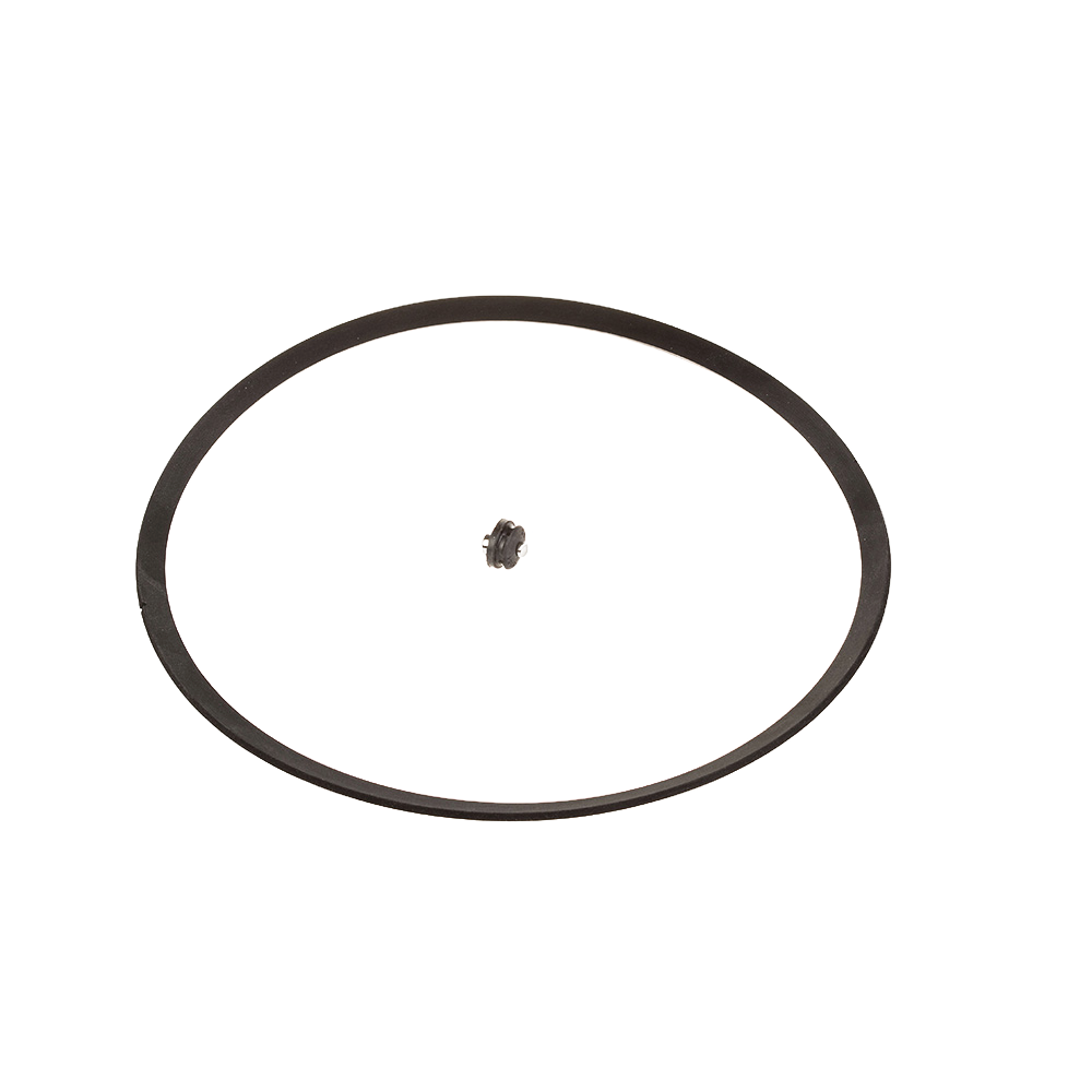 Flexible black rubber gasket ring for pressure cooker replacement in kitchenware and cooking tools collections