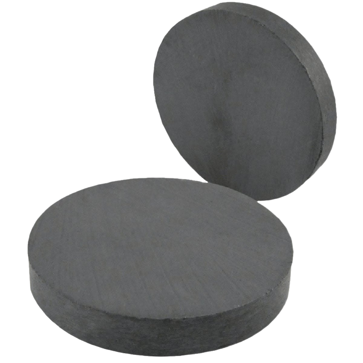 Set of two durable 1-inch ceramic magnetic discs for hardware, office supplies, and home improvement projects under $50.