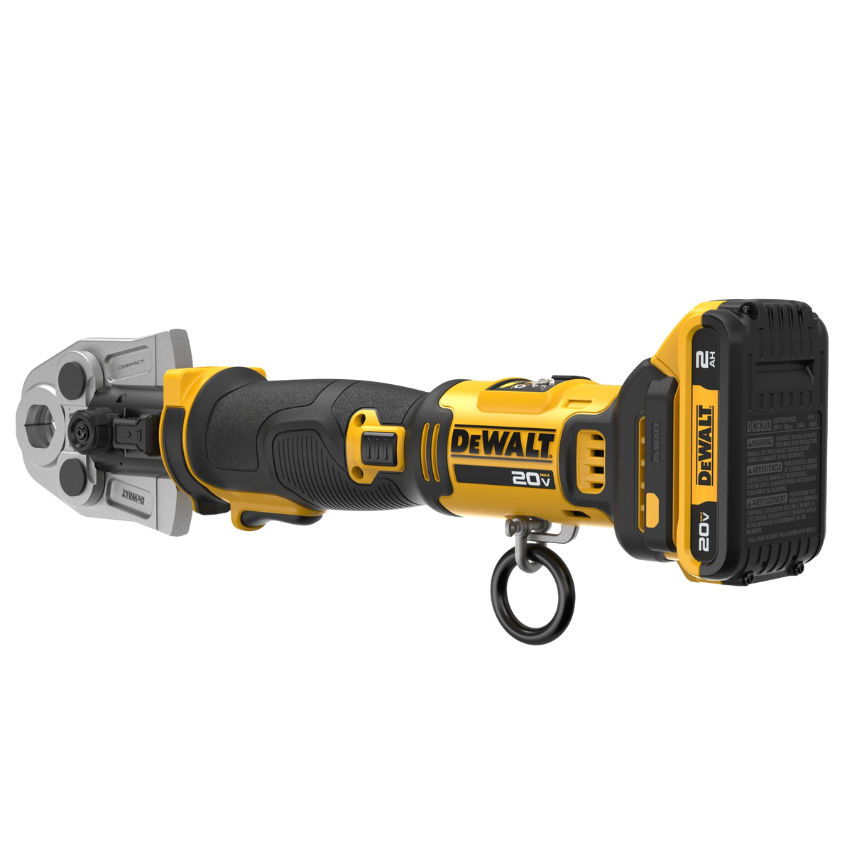 DEWALT 20V MAX* Compact Press Tool Kit w/CTS Jaws