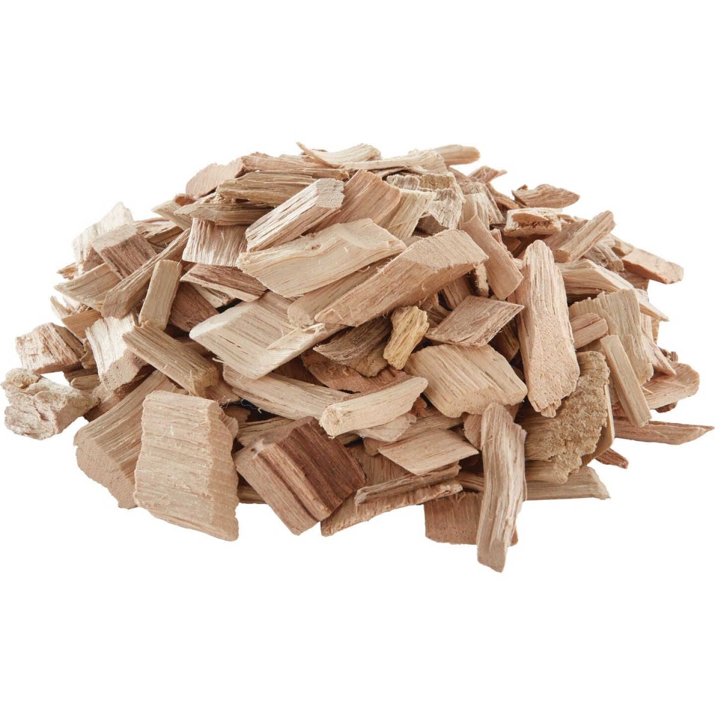 Pile of light brown apple wood smoking chips used for grilling and enhancing outdoor cooking flavors under $50 accessories