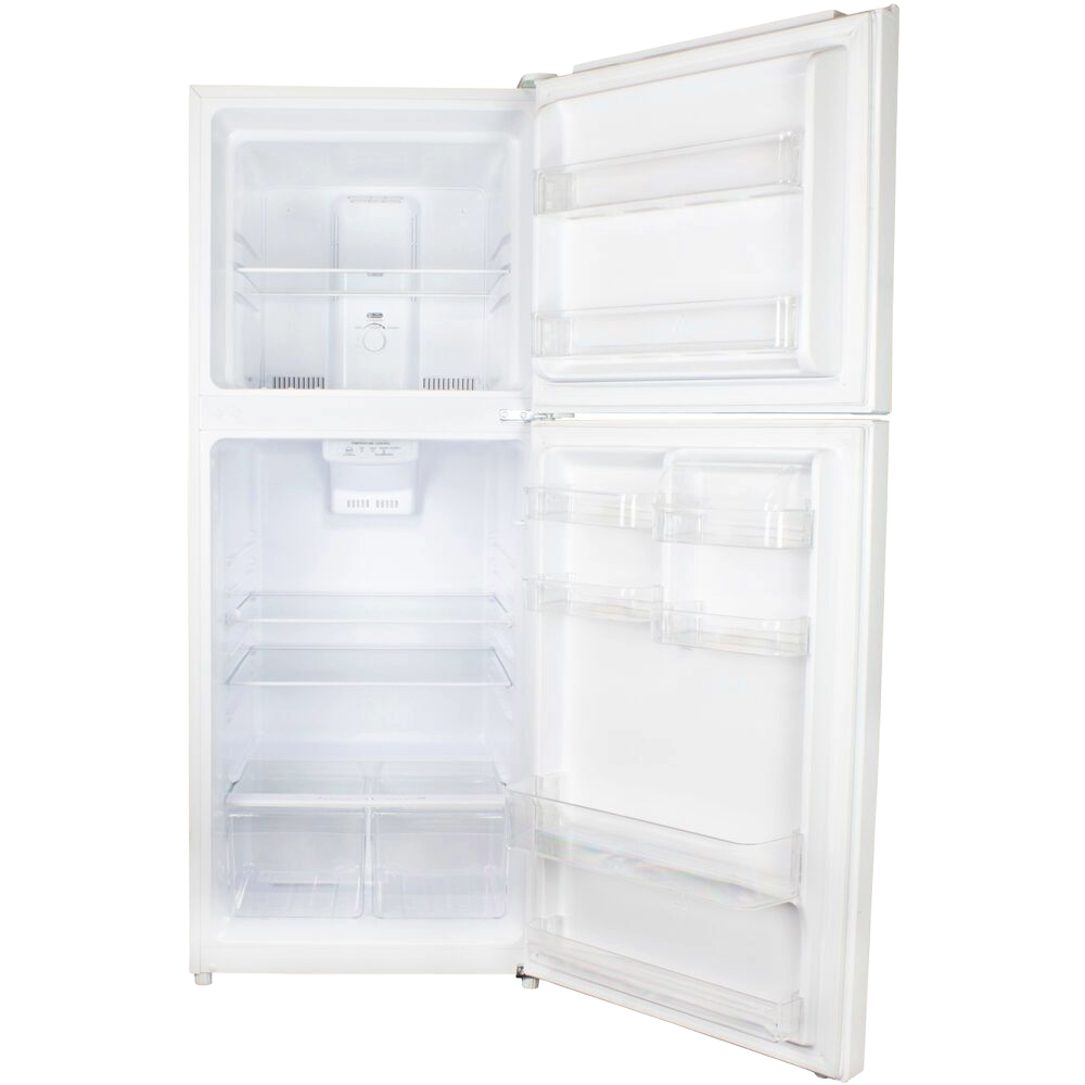11.6 CuFt Refrigerator, Glass Shelves, Crisper, Frost Free
