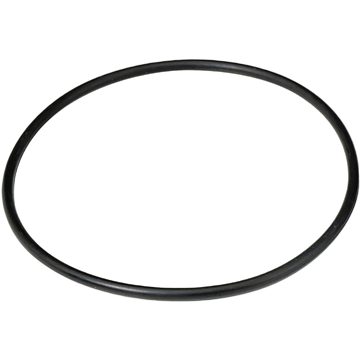 Black rubber water filter O-ring sealing gasket for home improvement and plumbing maintenance tasks
