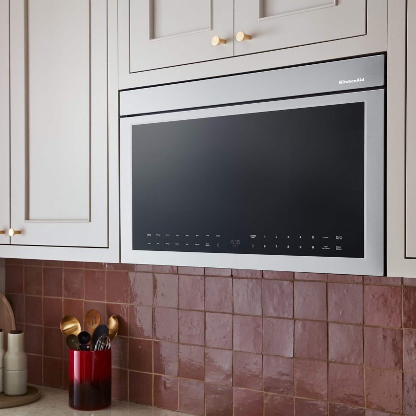 KitchenAid® Multifunction Over-the-Range Oven with Flush Built-In Design
