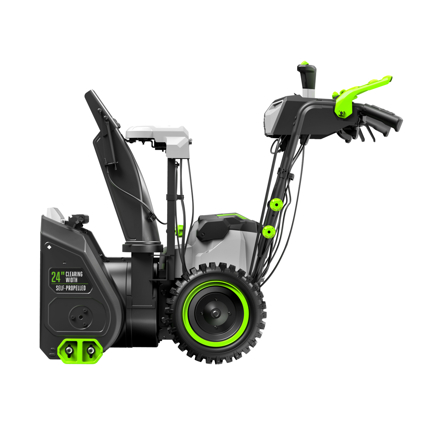 EGO POWER+ 24 in. Self-Propelled 2-Stage XP Snow Blower with Peak Power™ and 10.0 Ah Batteries (2) and Dual Port Charger
