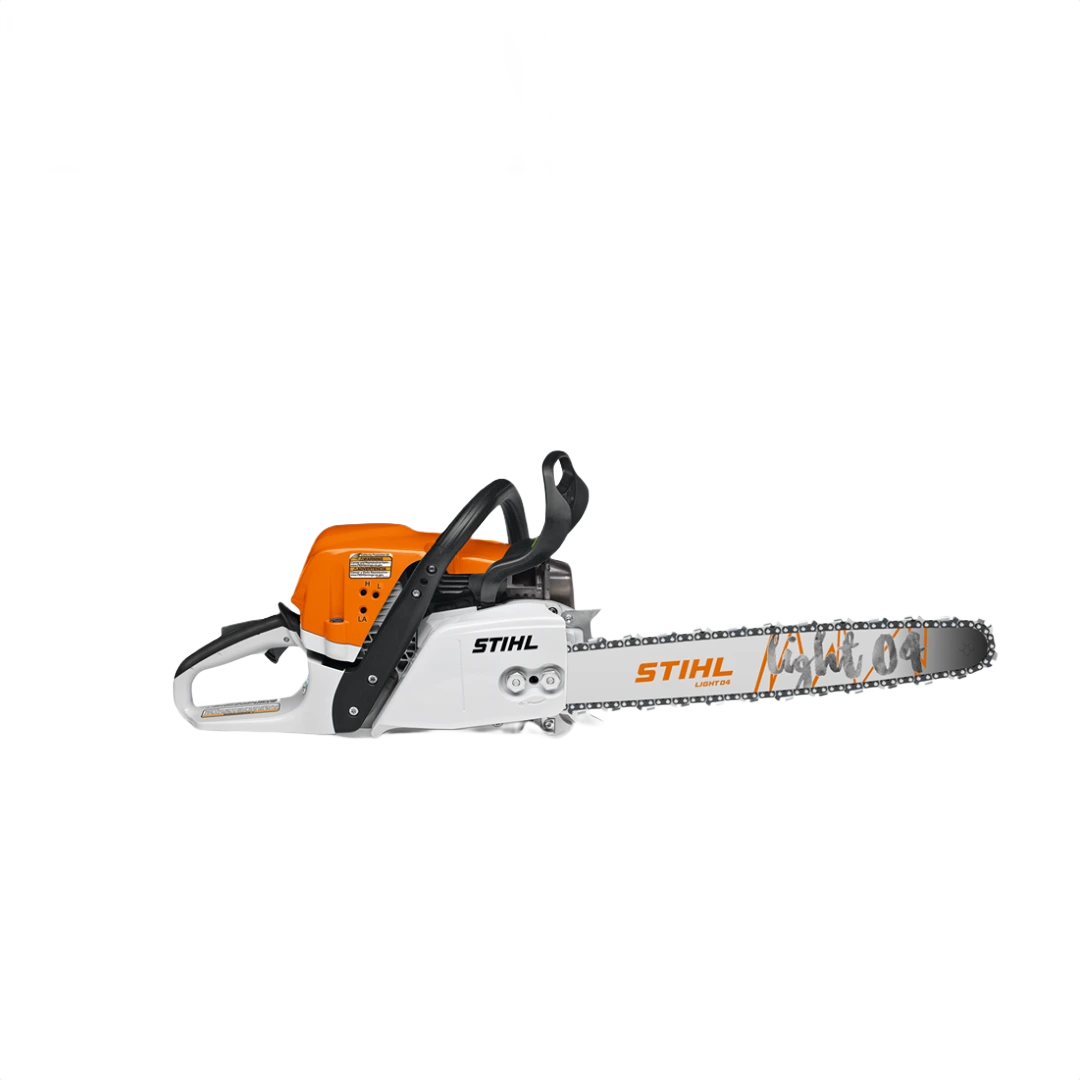 Gas-powered chainsaw with 25-inch bar featuring ergonomic handle for efficient cutting in tools and home improvement tasks