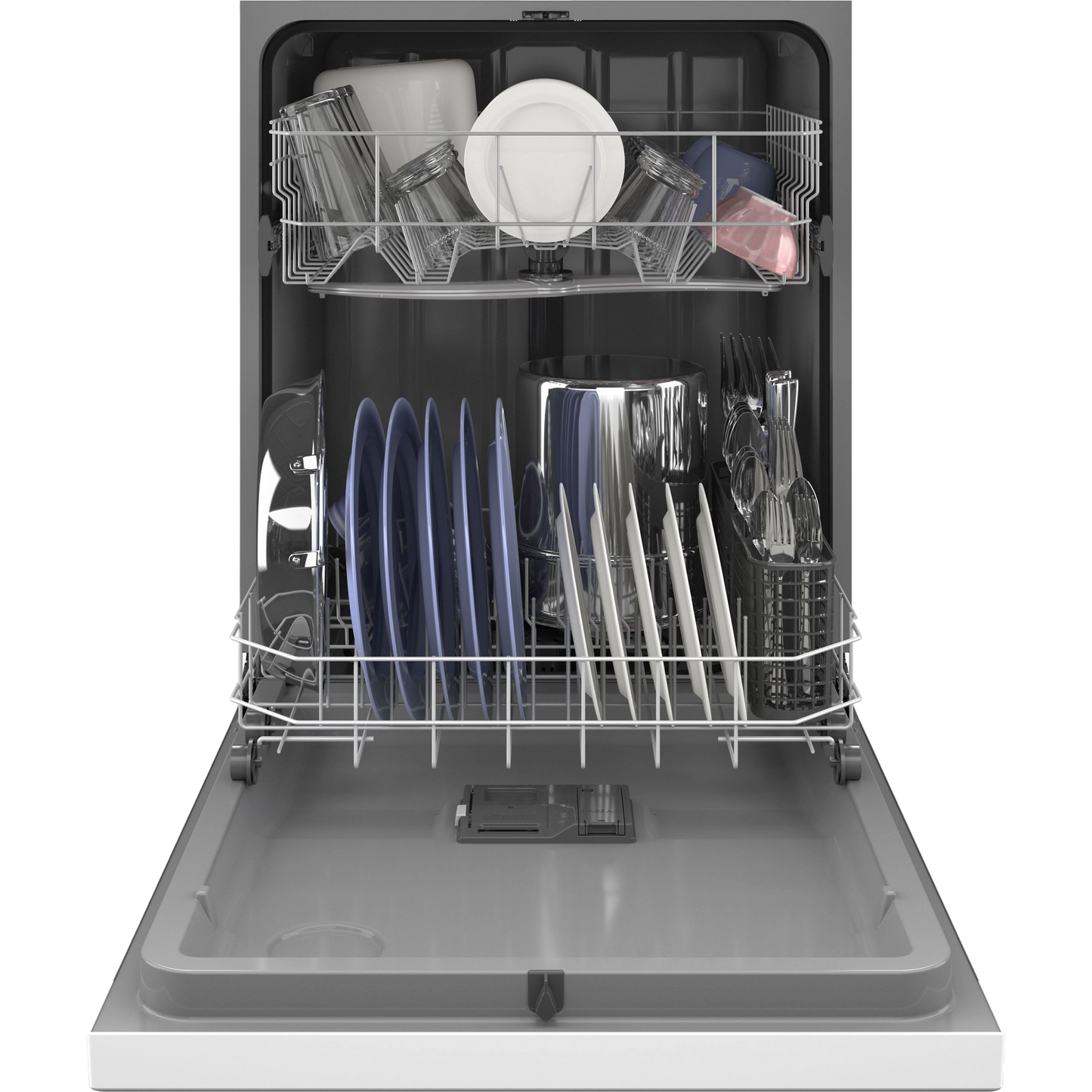 GE® ENERGY STAR® Dishwasher with Front Controls