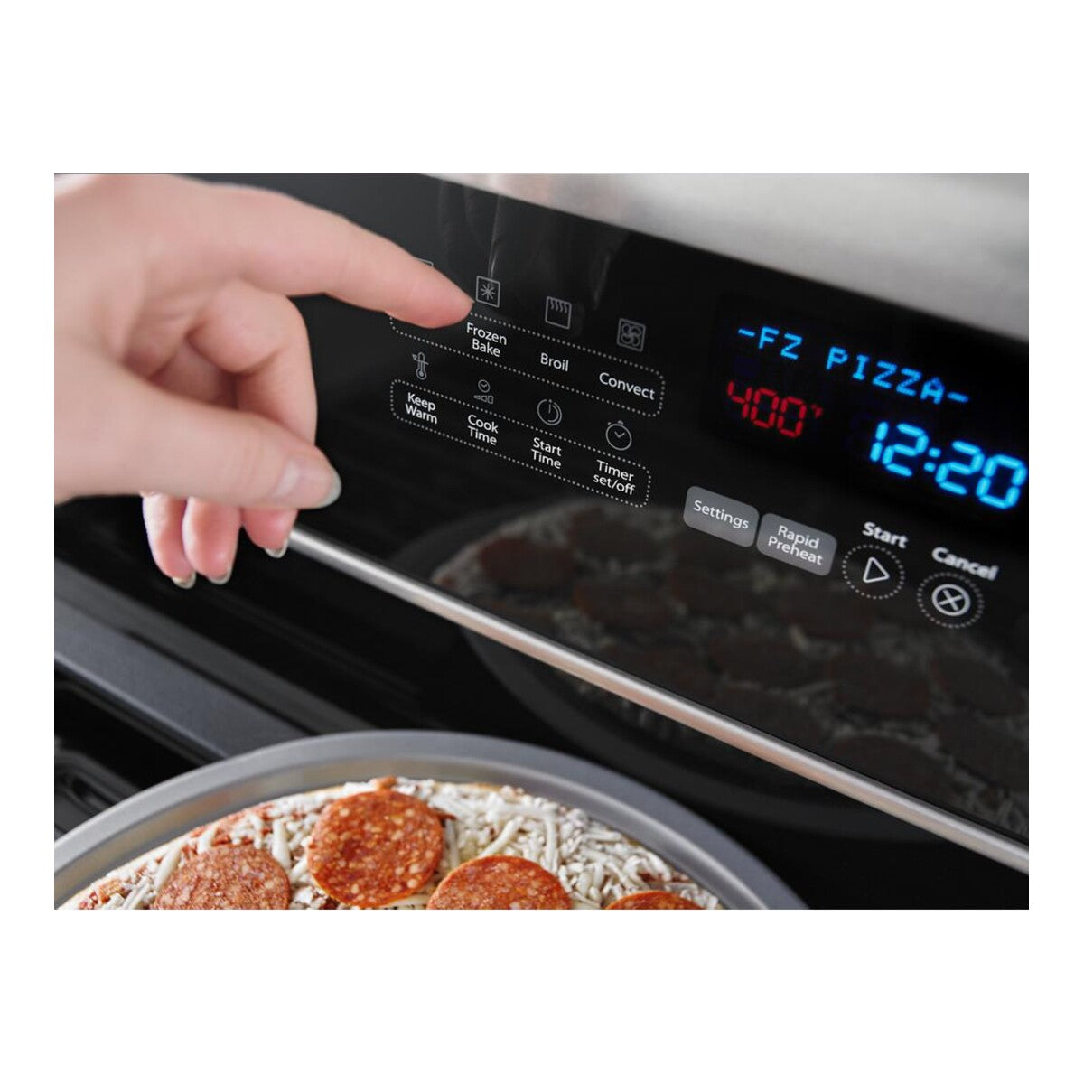 6.7 Cu. Ft. Electric Double Oven Range with True Convection