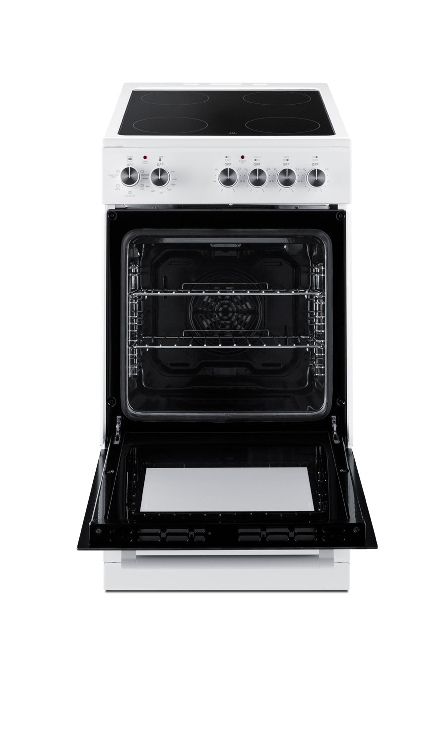 20" Wide Electric Smooth-Top Range