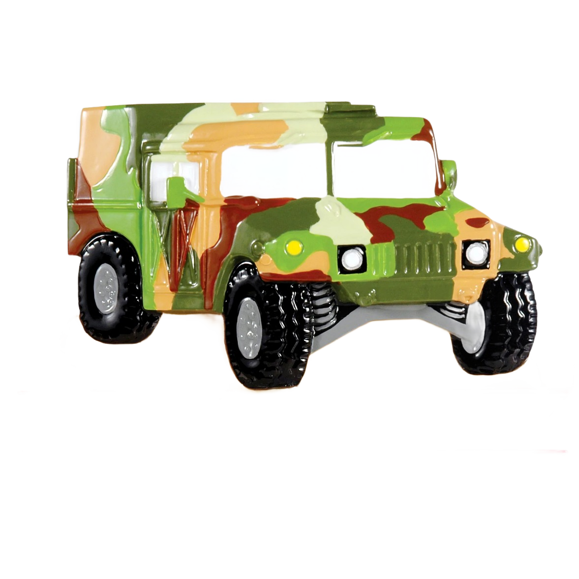 Camo army Humvee ornament with detailed tires and body for Christmas Ornaments & Tree Decorations under $50 collection