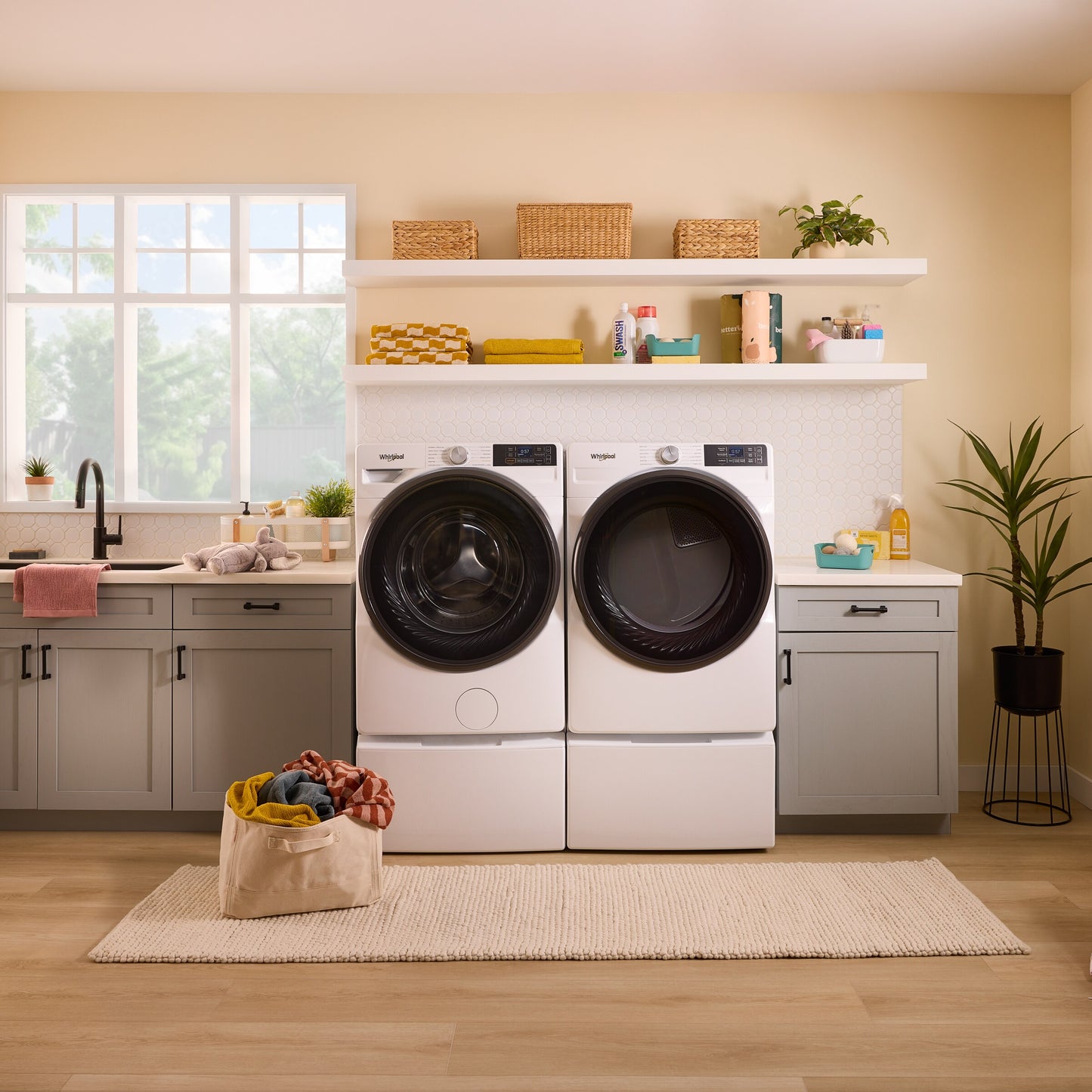 7.4 cu. ft. Smart Front Load ENERGY STAR® Electric Dryer with Wrinkle Shield™ Option