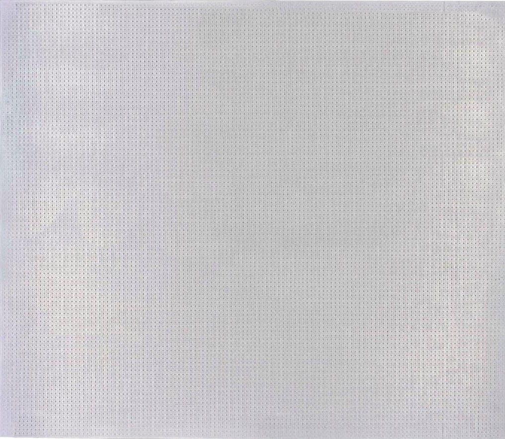 Lightweight perforated aluminum sheet stock with small round holes for hardware and home improvement projects