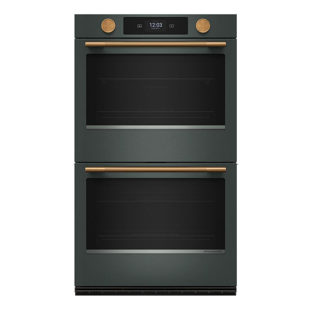 30-inch Smart Electric Double Wall Oven with Assisted Cooking Modes - Juniper