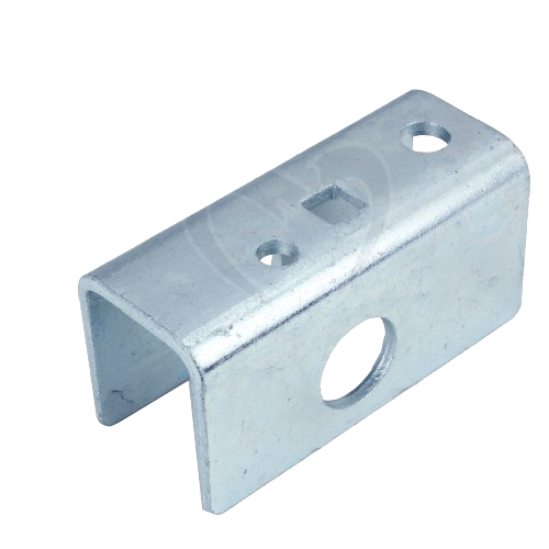 Galvanized metal arm with multiple mounting holes for automotive and John Deere parts and accessories collections