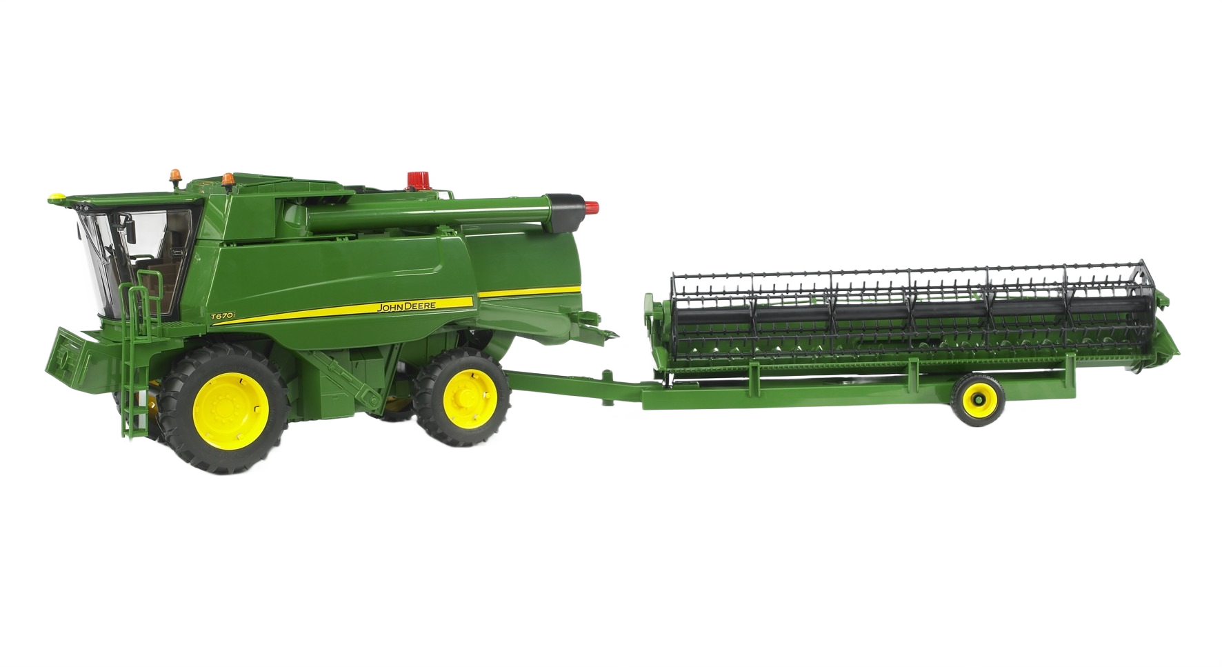 Green Bruder toy harvester with detailed detachable cutting header for Vehicles & Remote Controlled Toys and Bruder Toys collections