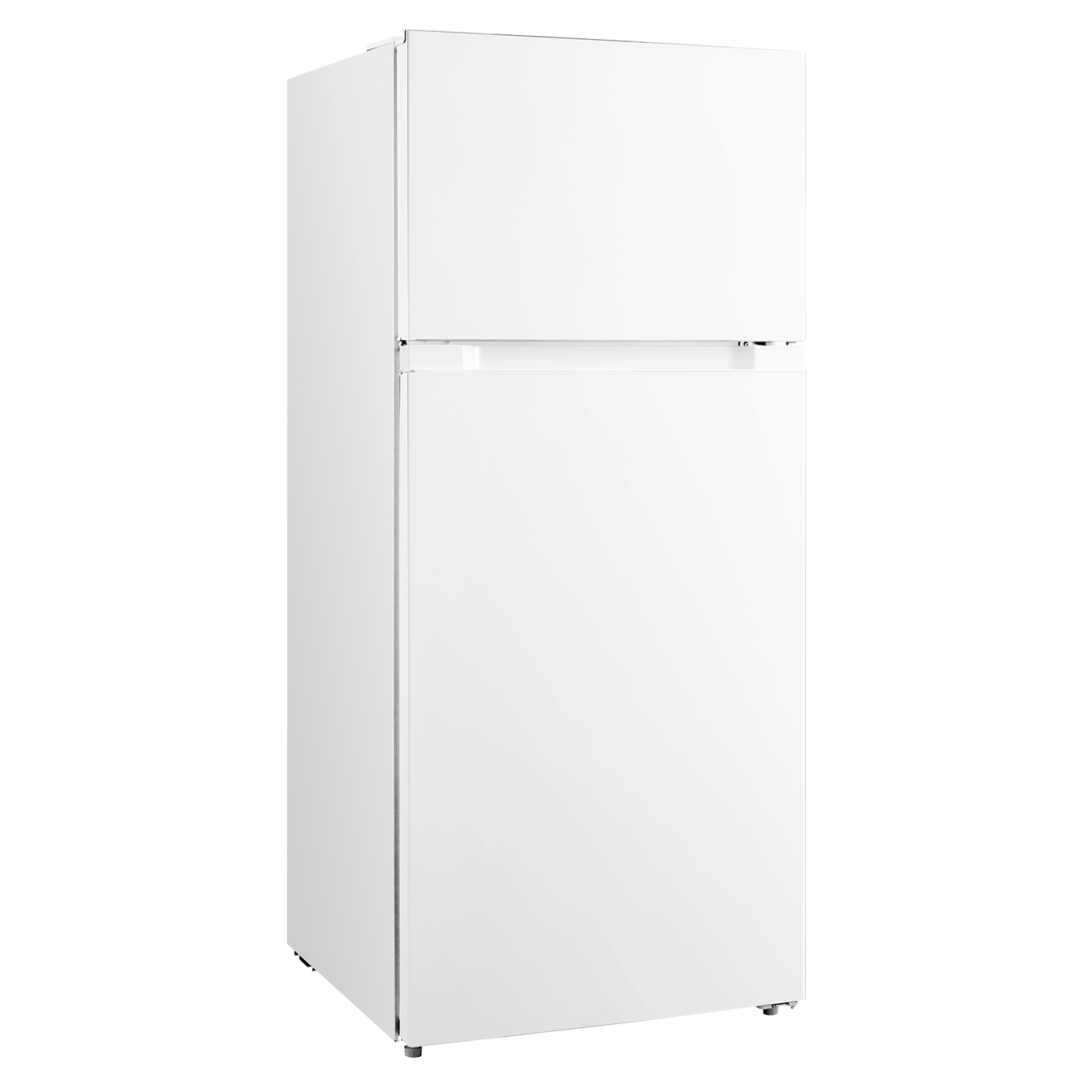 White top freezer refrigerator with adjustable shelves and ENERGY STAR certification for kitchen appliances collection