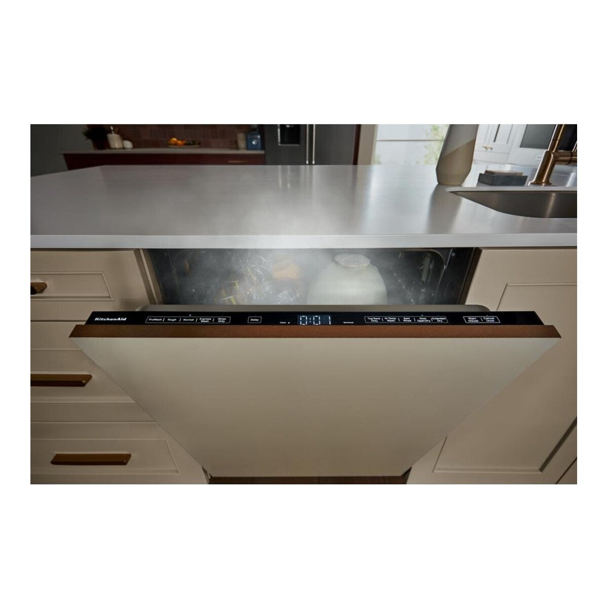 KitchenAid® 44 dBA Panel-Ready Two-Rack Flush Dishwasher with Door-Open Dry System