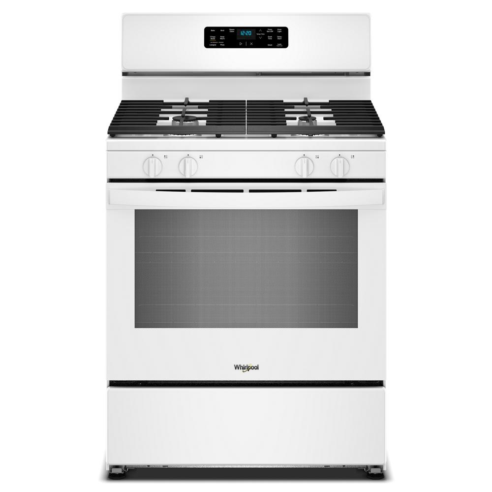 30-inch Gas Range with Crispy Mode and Dishwasher Safe Grates