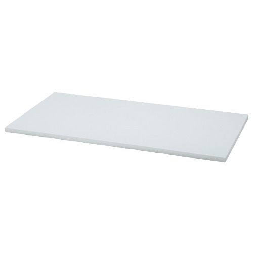 White shelving panel designed for flexible storage and organization solutions under $100 collection